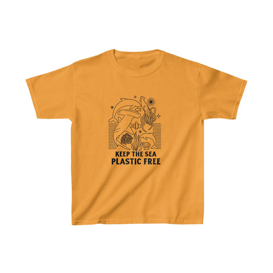 Keep the Sea Plastic Free Kids T-Shirt