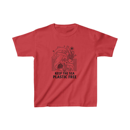 Keep the Sea Plastic Free Kids T-Shirt