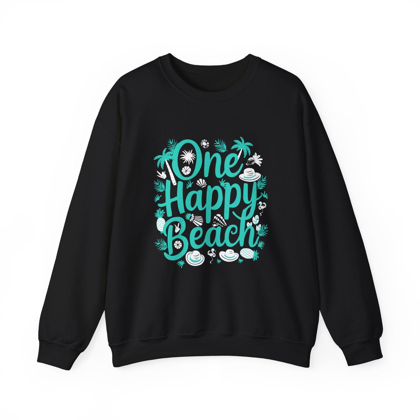 One Happy Beach Crewneck Sweatshirt