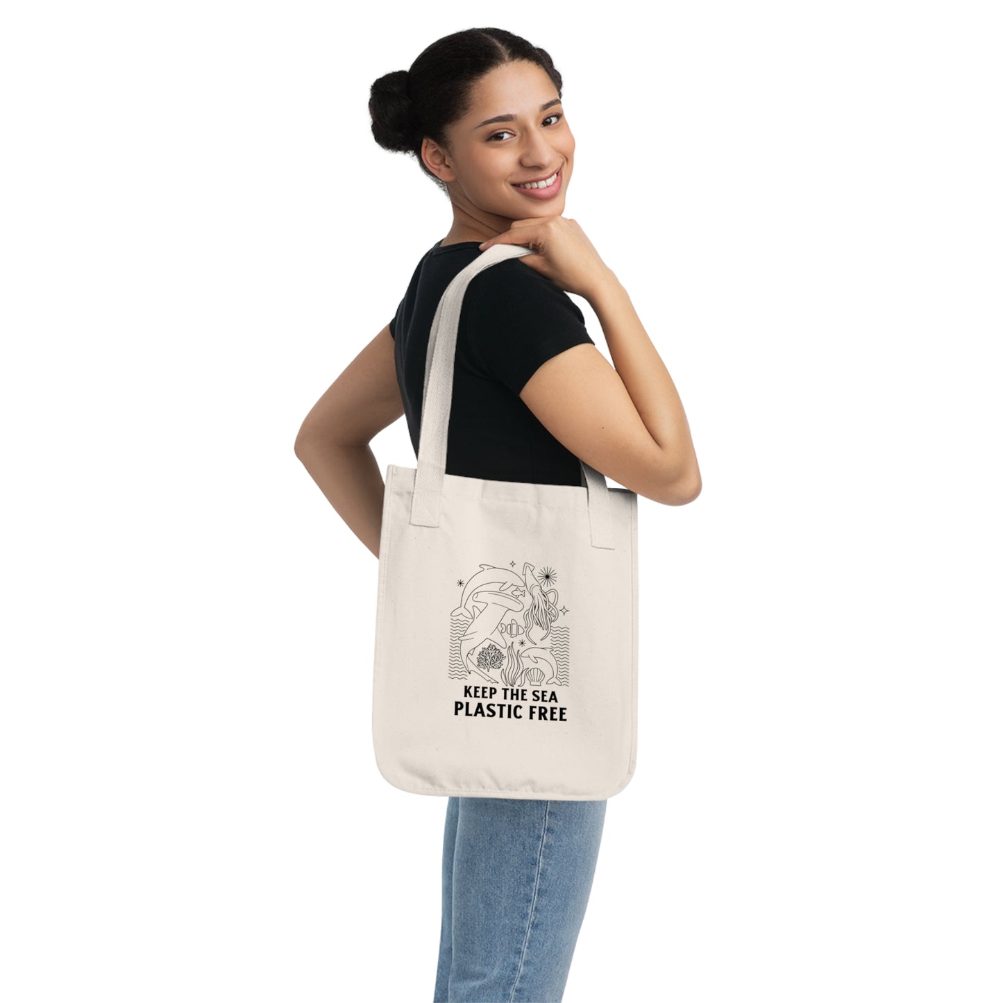 Keep the Sea Plastic Free Tote Bag