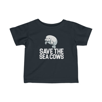 Save the Sea Cows (Manatees) Infant Tee Shirt