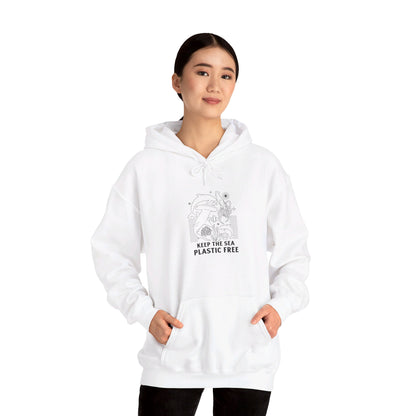 Keep The Sea Plastic Free Hooded Sweatshirt