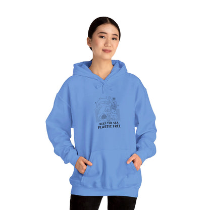 Keep The Sea Plastic Free Hooded Sweatshirt