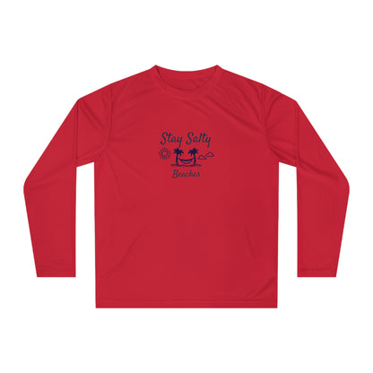 Stay Salty Beaches Performance Long Sleeve Shirt