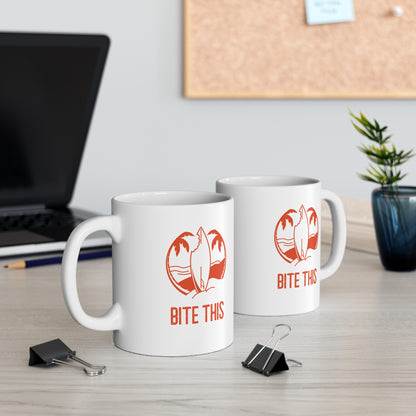 Bite this Ceramic Mug, 11oz