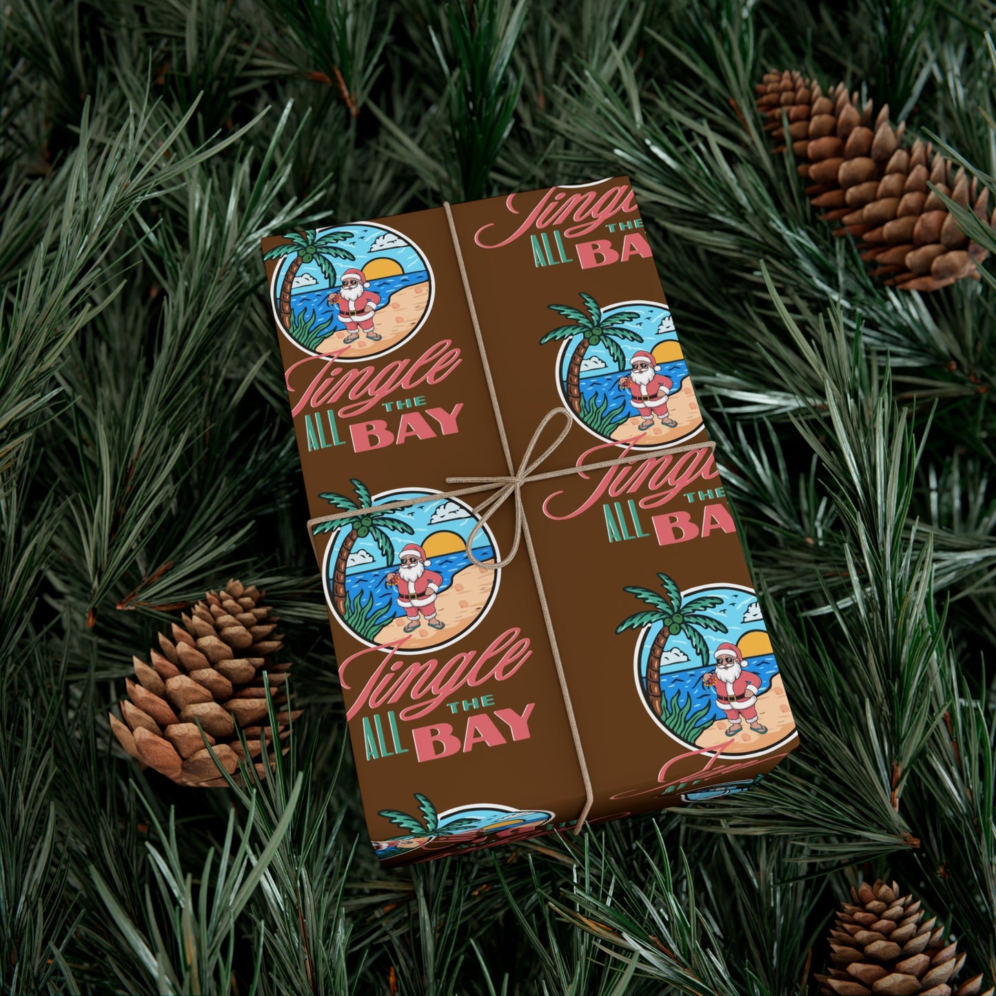 Holiday Gift Wrap - Jingle All the Bay