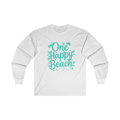 One Happy Beach - Unisex  Long Sleeve Tee