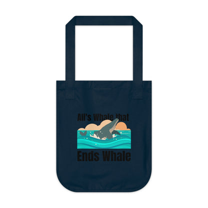 All's Whale That Ends Whale Tote Bag