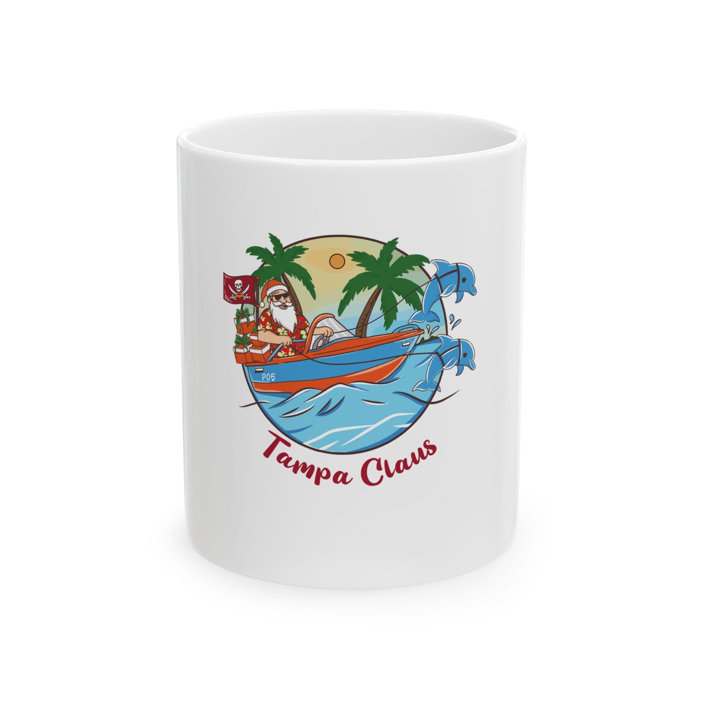 Ceramic Coffee Mug - Tampa Claus