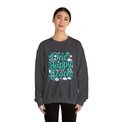 One Happy Beach Crewneck Sweatshirt