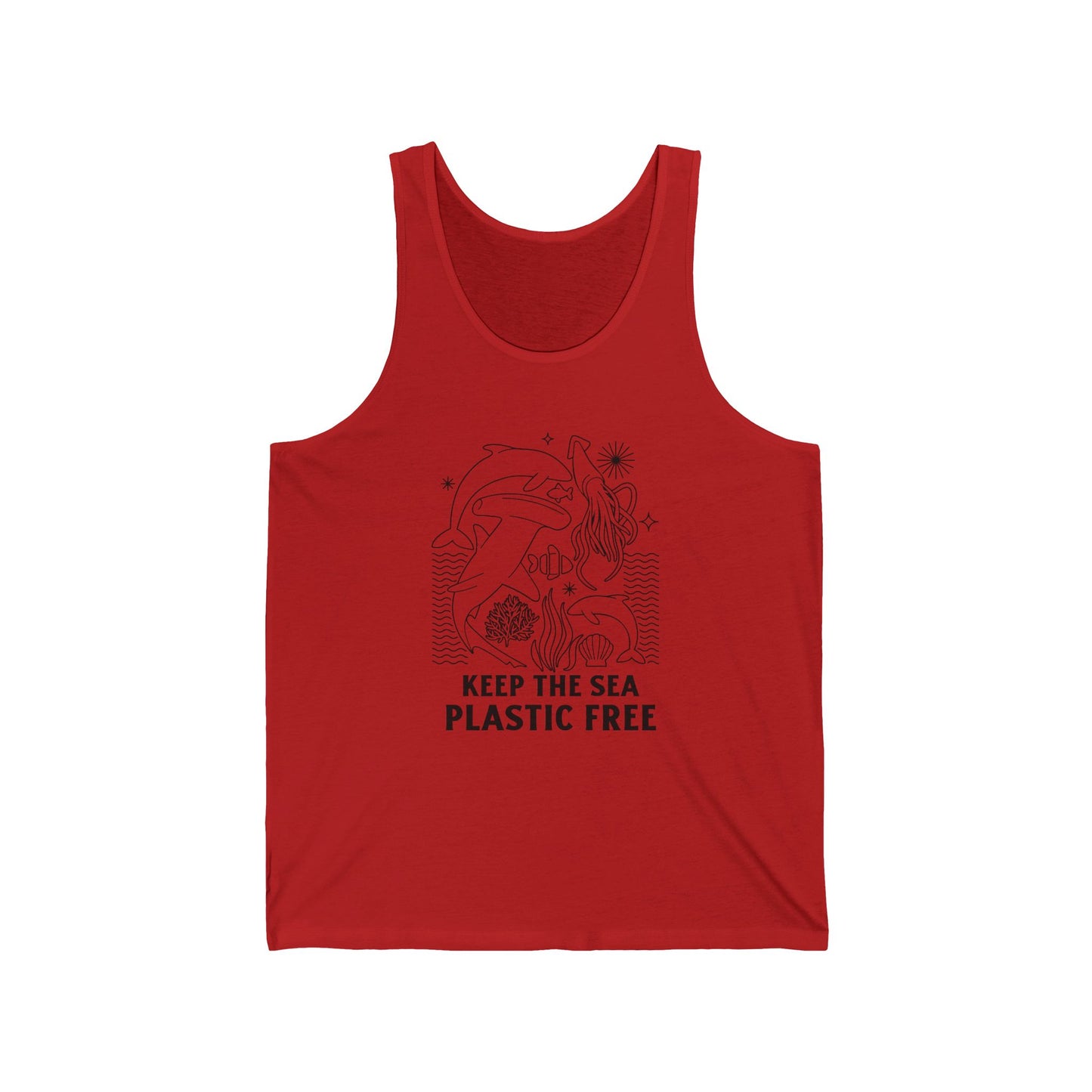 Keep The Sea Plastic Free Jersey Tank