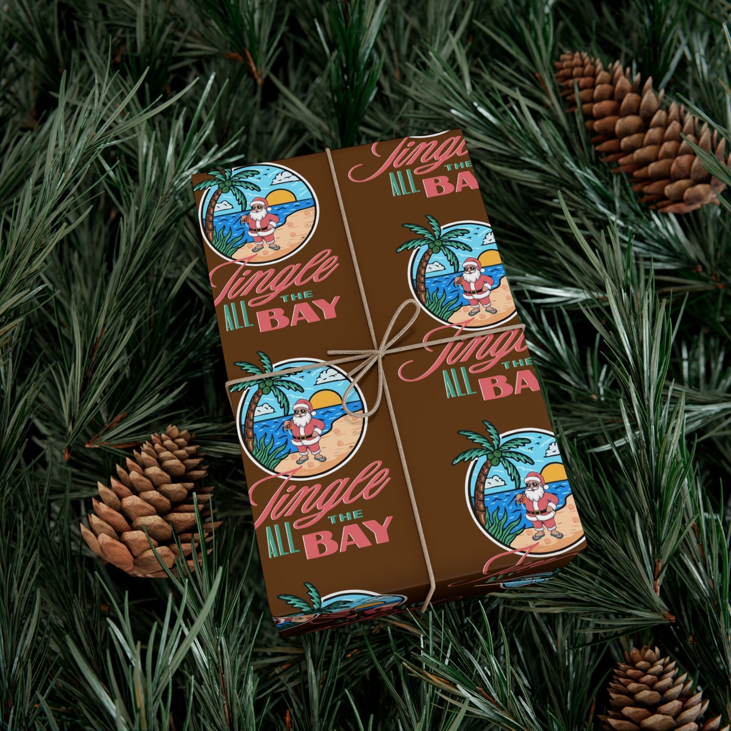 Holiday Gift Wrap - Jingle All the Bay