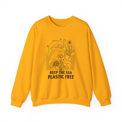 Keep the Sea Plastic Free Crewneck Sweatshirt