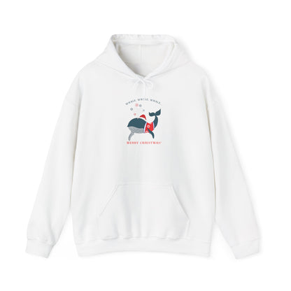 Whale Whale Whale, Merry Christmas - Hooded Sweatshirt