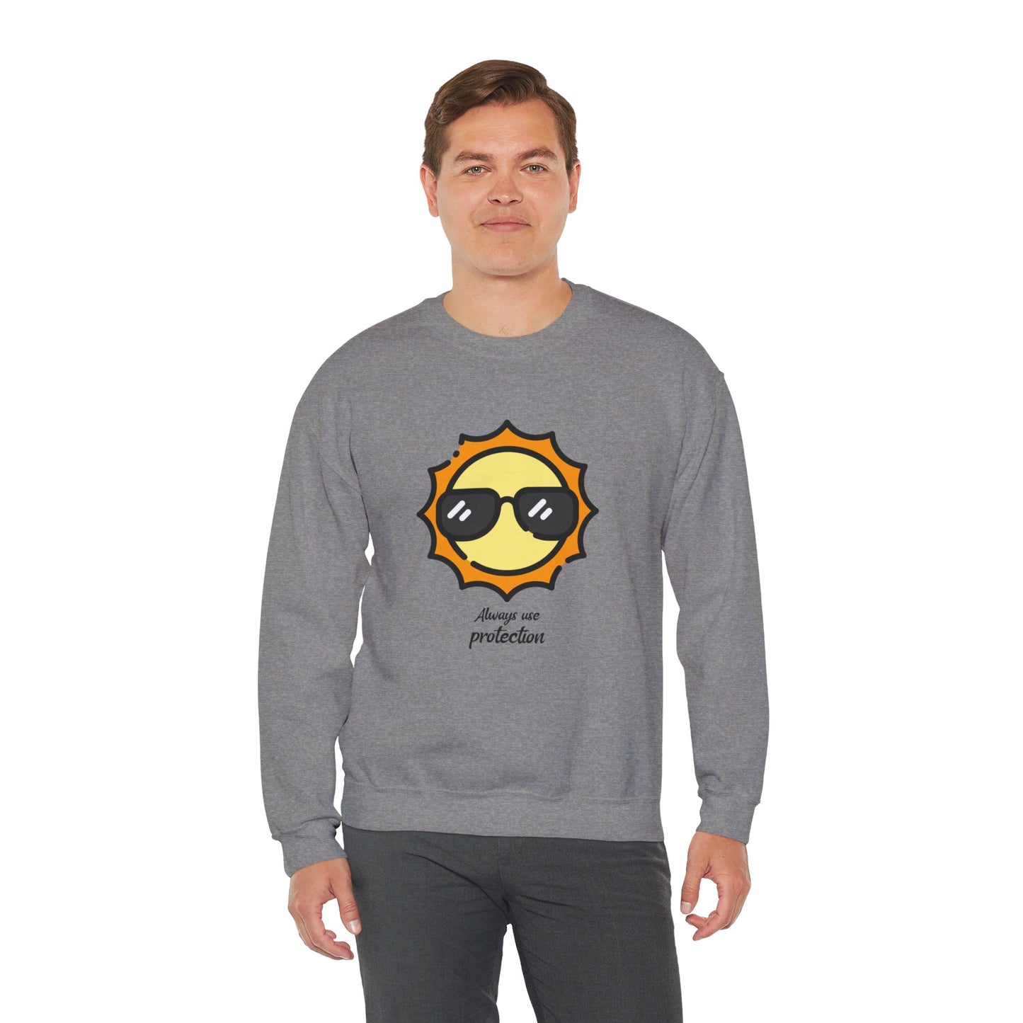 Always Use Protection Crewneck Sweatshirt