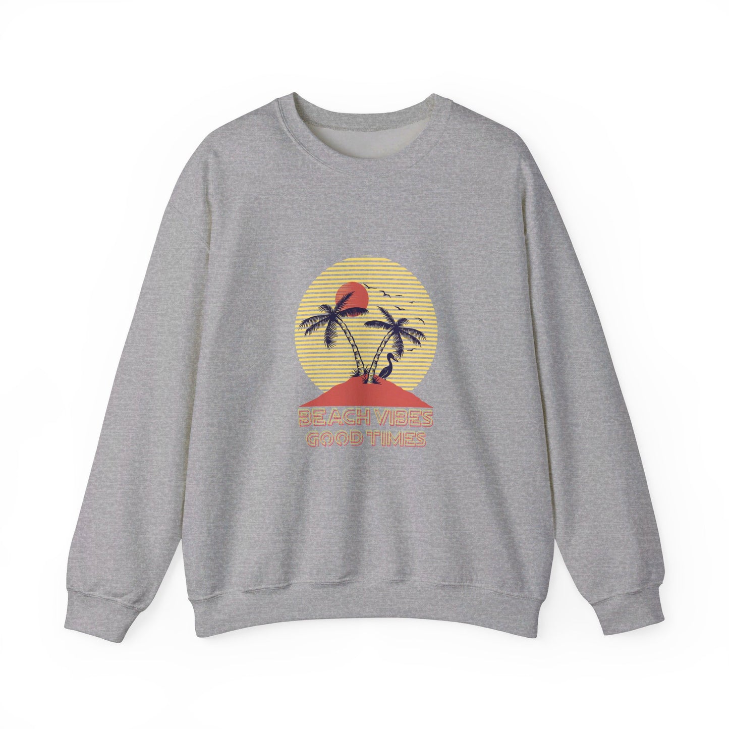 Beach Vibes Good Times Crewneck Sweatshirt