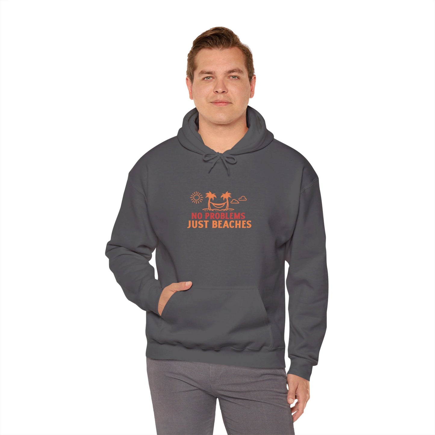 No Problems Just Beaches Hooded Sweatshirt