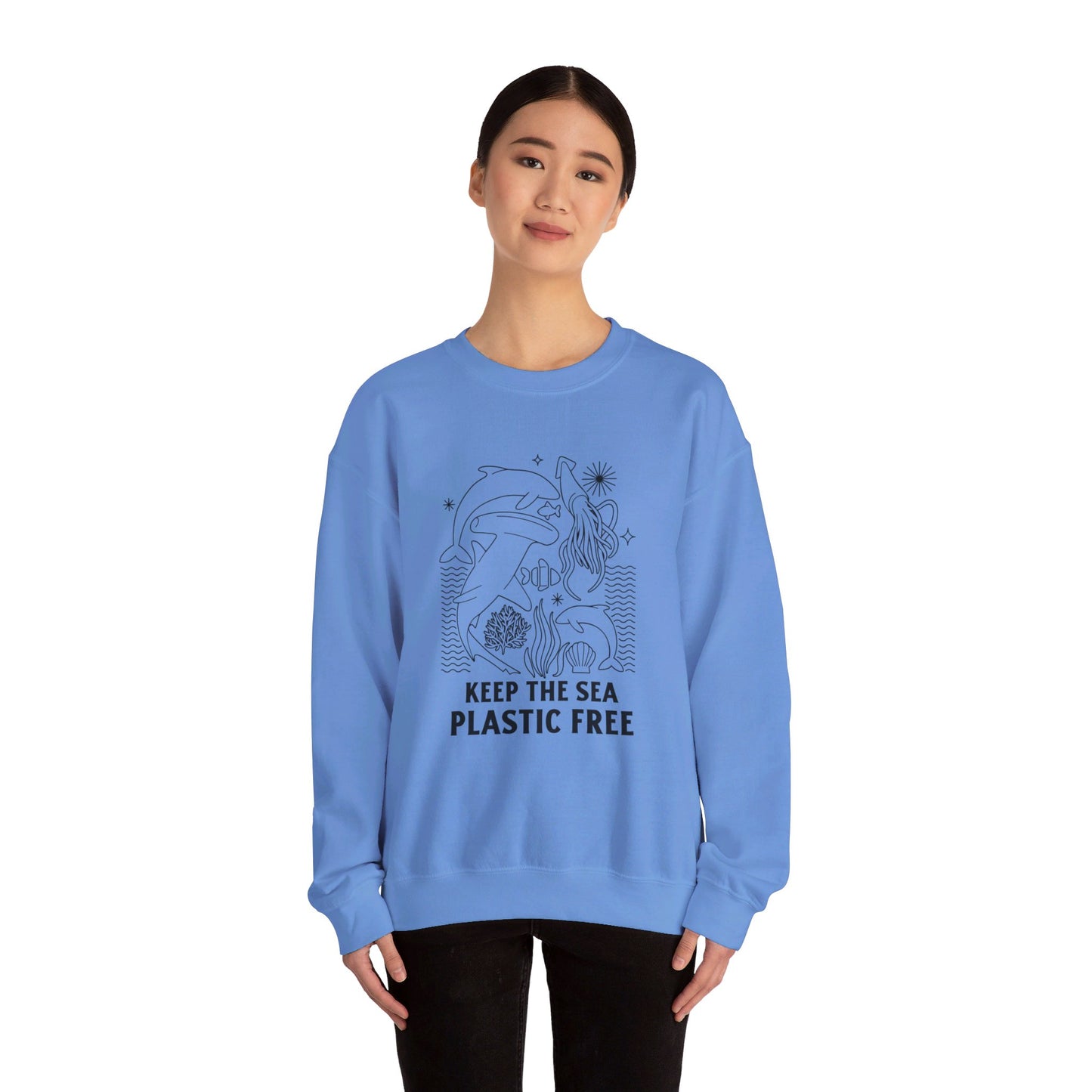 Keep the Sea Plastic Free Crewneck Sweatshirt