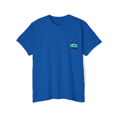 All's Whale That Ends Whale Pocket T-Shirt