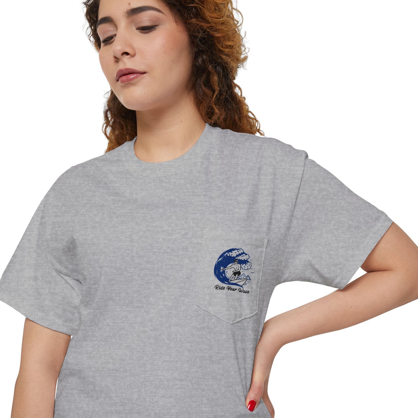 Ride Your Wave Pocket Tee