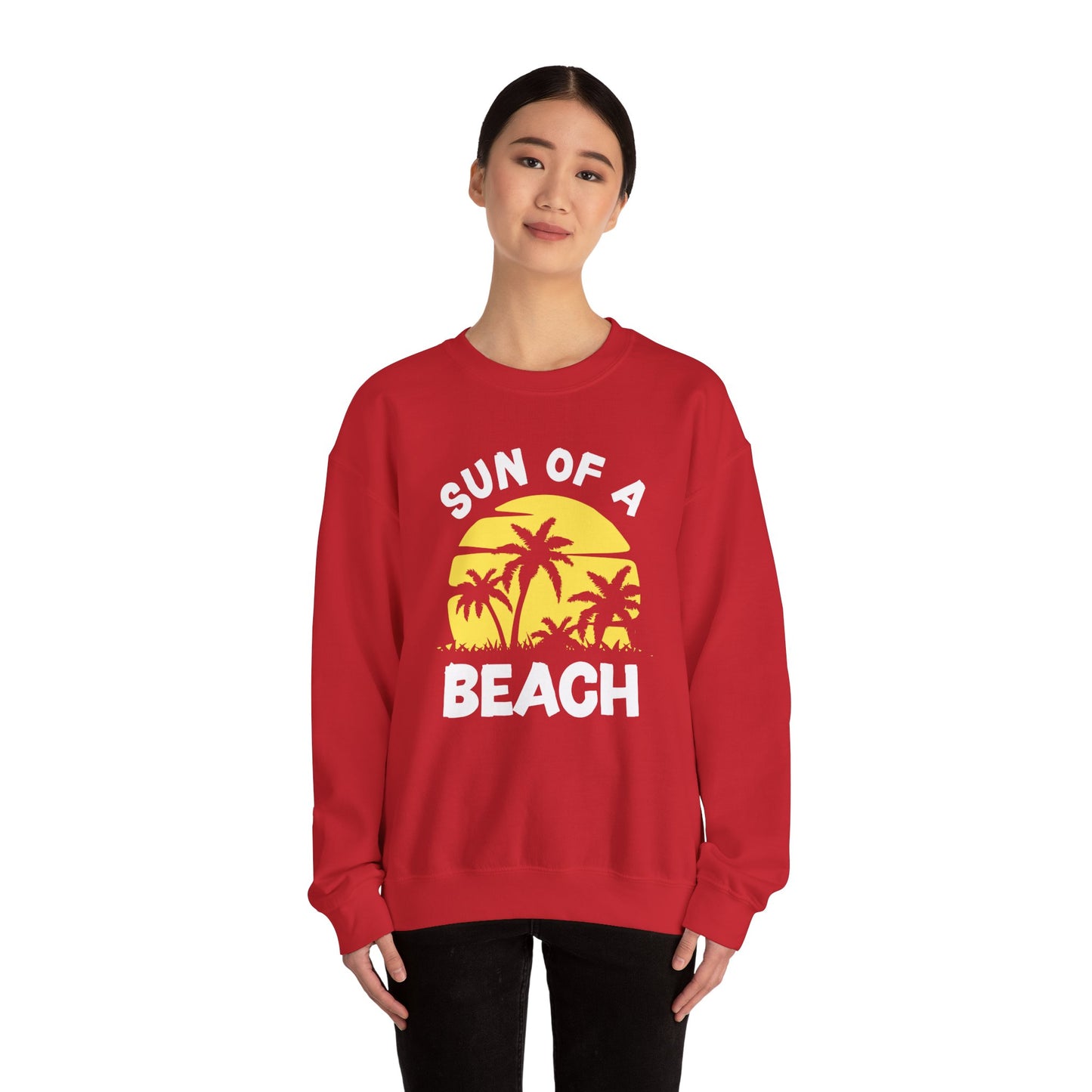 Sun of a Beach - Unisex Crewneck Sweatshirt