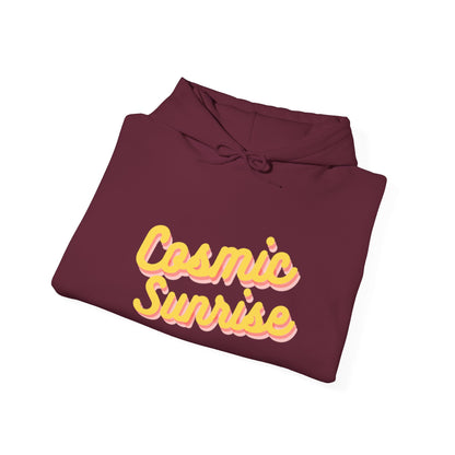 Cosmic Sunrise Hooded Sweatshirt