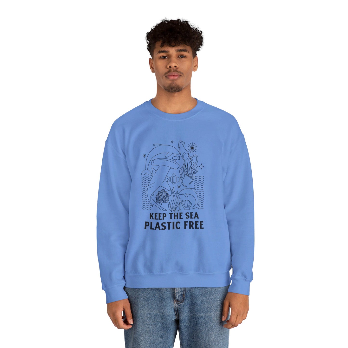 Keep the Sea Plastic Free Crewneck Sweatshirt