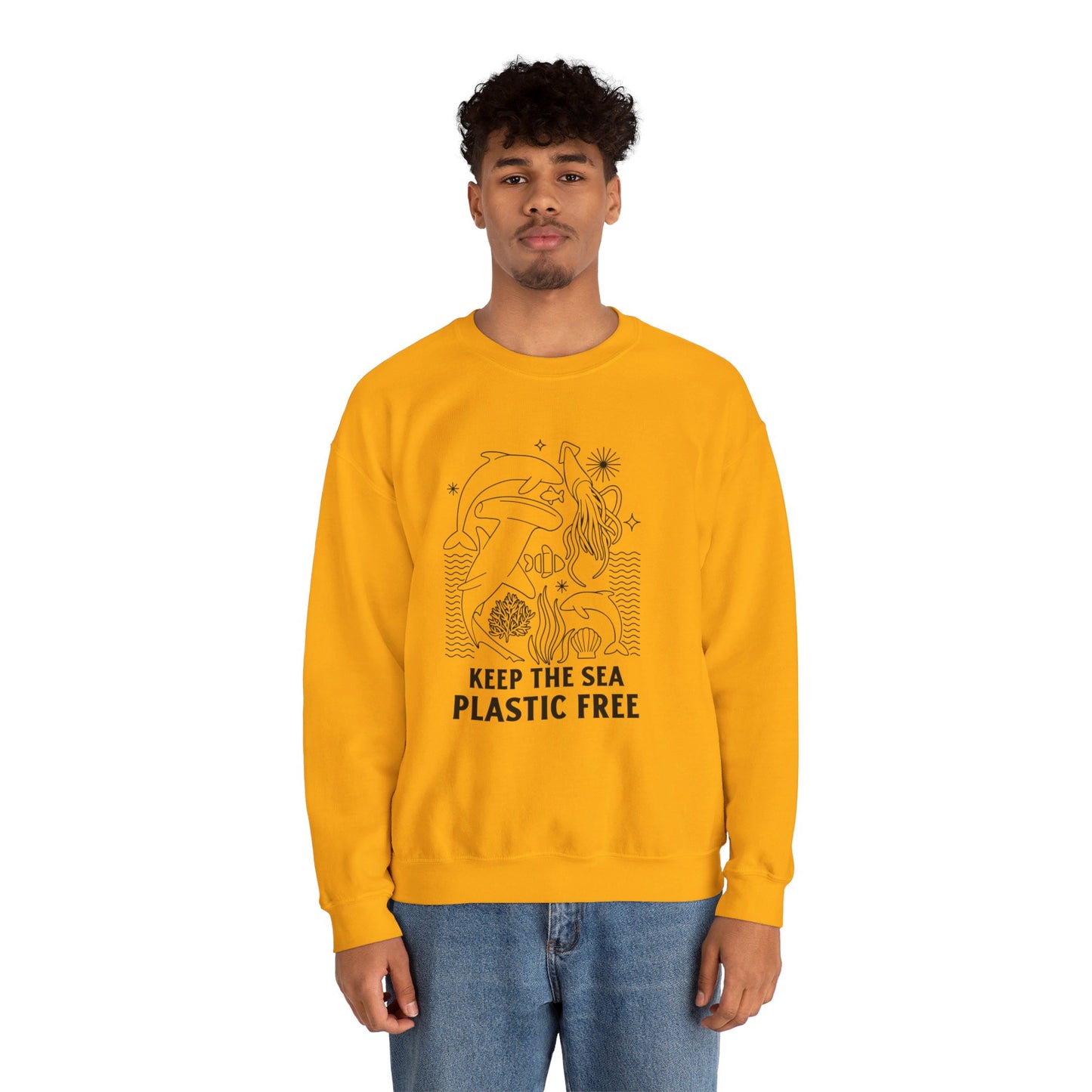 Keep the Sea Plastic Free Crewneck Sweatshirt