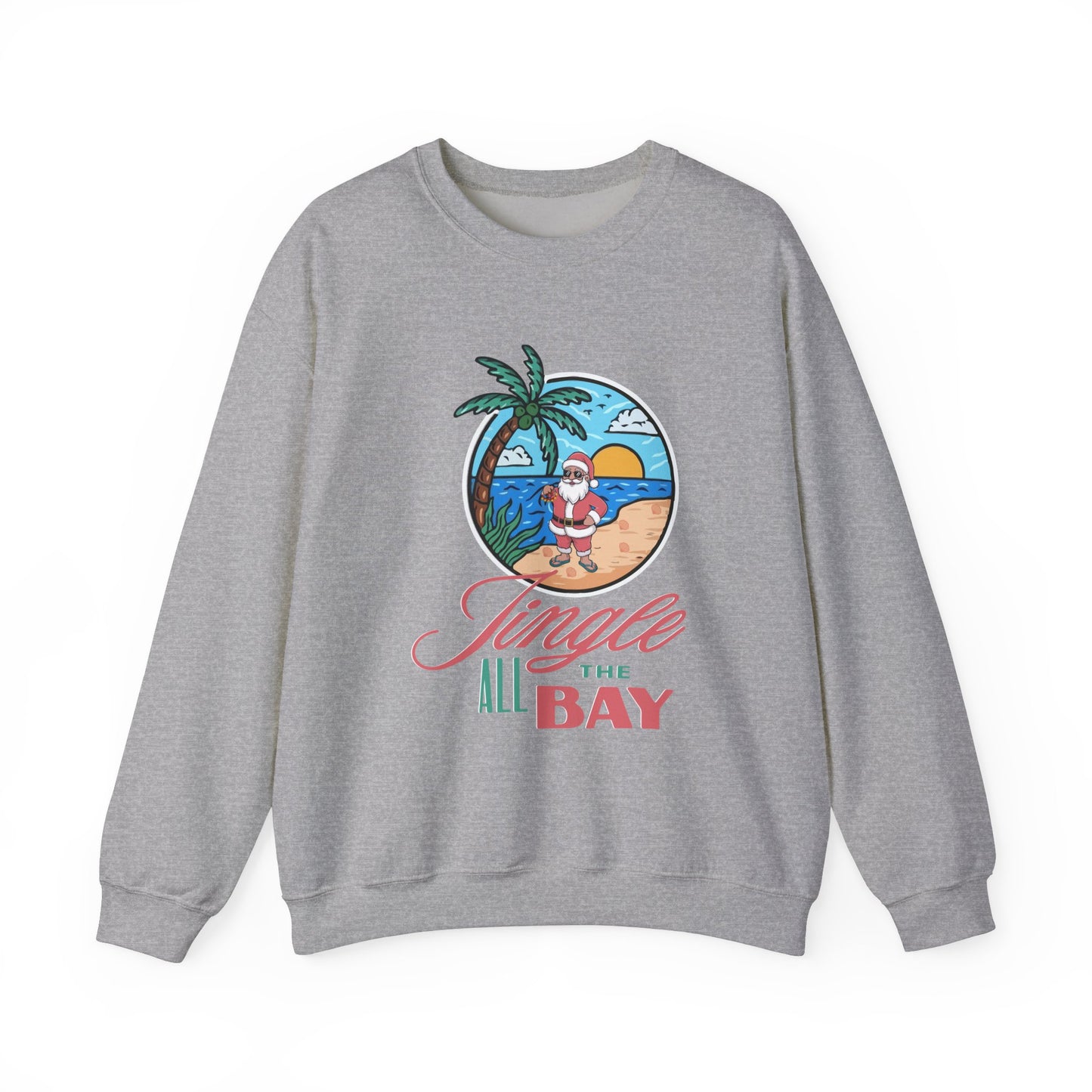 Unisex Crewneck Sweatshirt - Jingle All the Bay Design