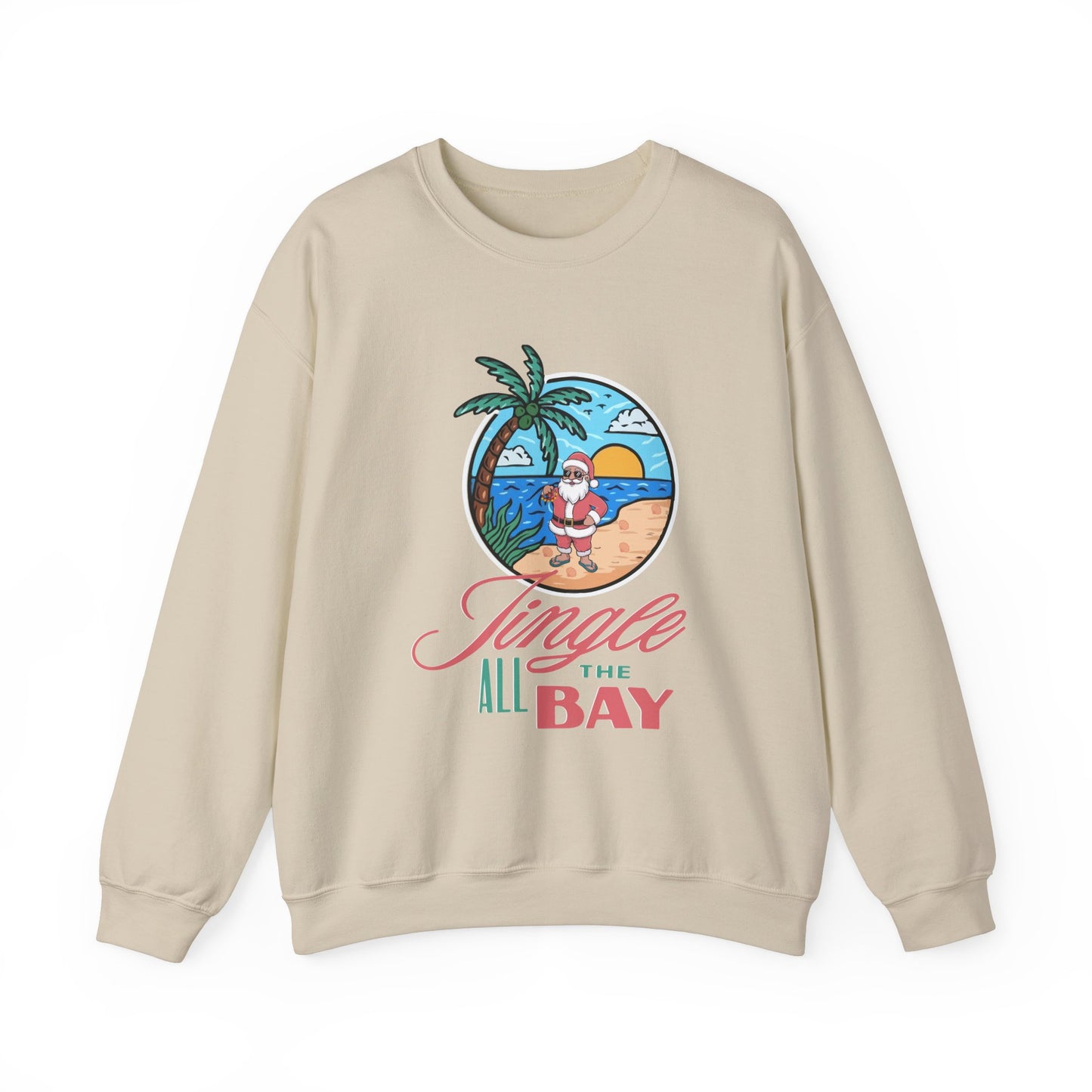 Unisex Crewneck Sweatshirt - Jingle All the Bay Design