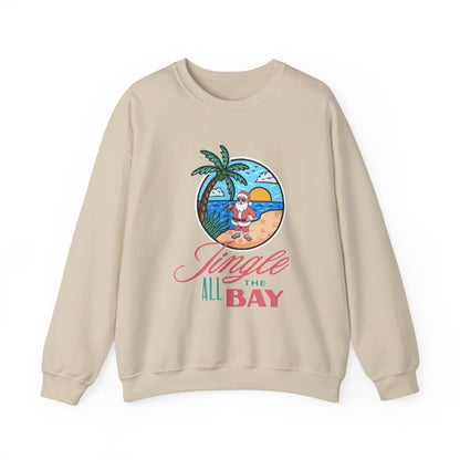 Unisex Crewneck Sweatshirt - Jingle All the Bay Design