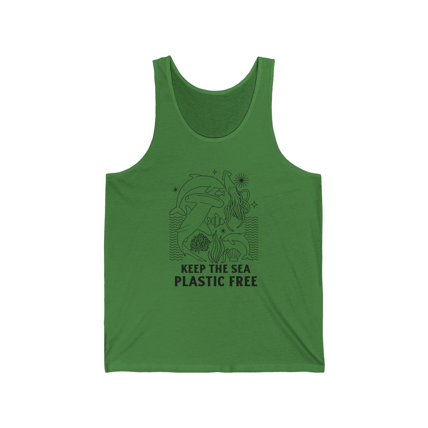 Keep The Sea Plastic Free Jersey Tank