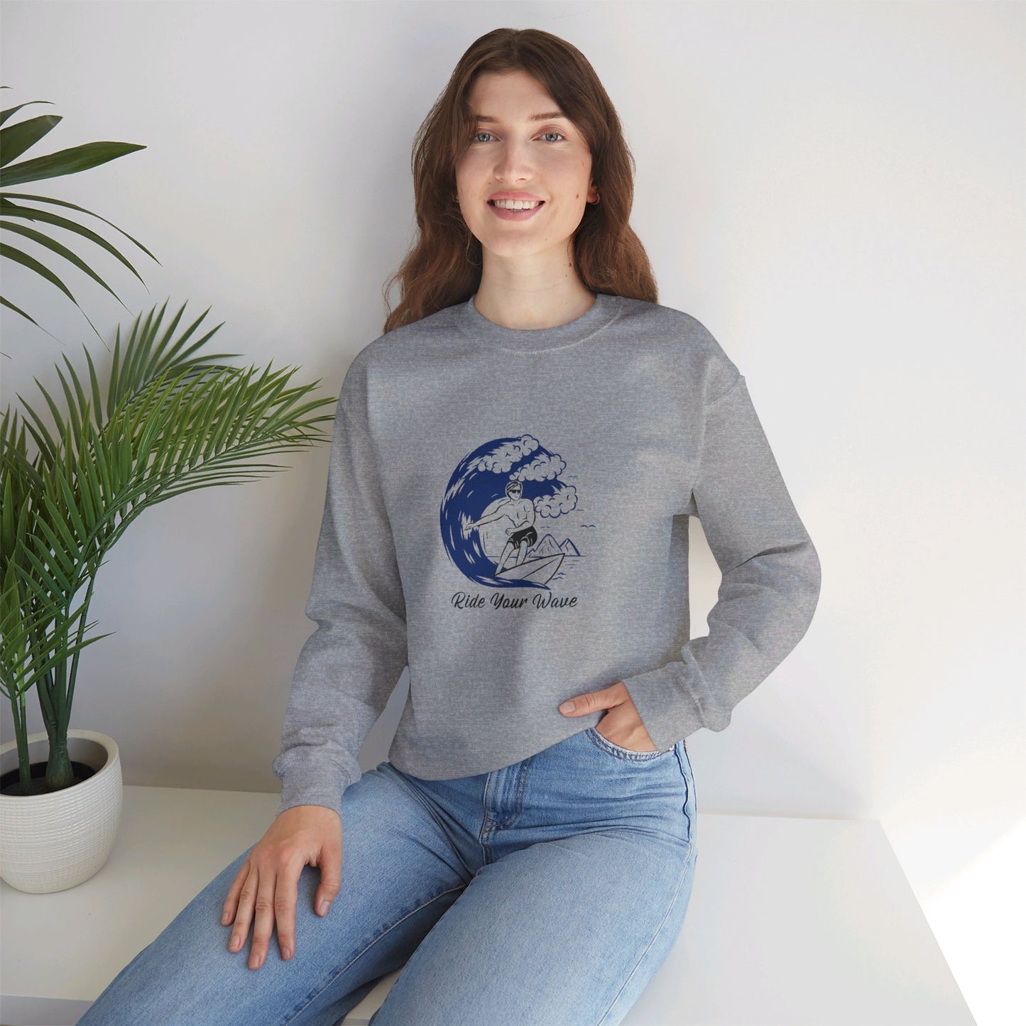 Ride Your Wave Crewneck Sweatshirt