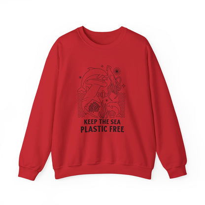 Keep the Sea Plastic Free Crewneck Sweatshirt