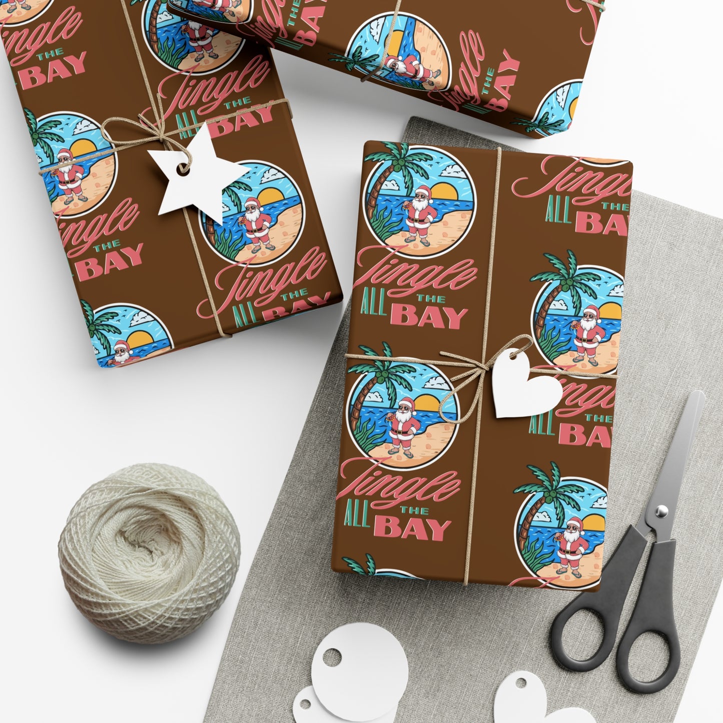 Holiday Gift Wrap - Jingle All the Bay