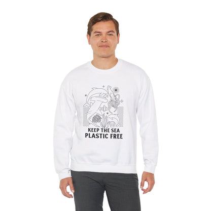 Keep the Sea Plastic Free Crewneck Sweatshirt