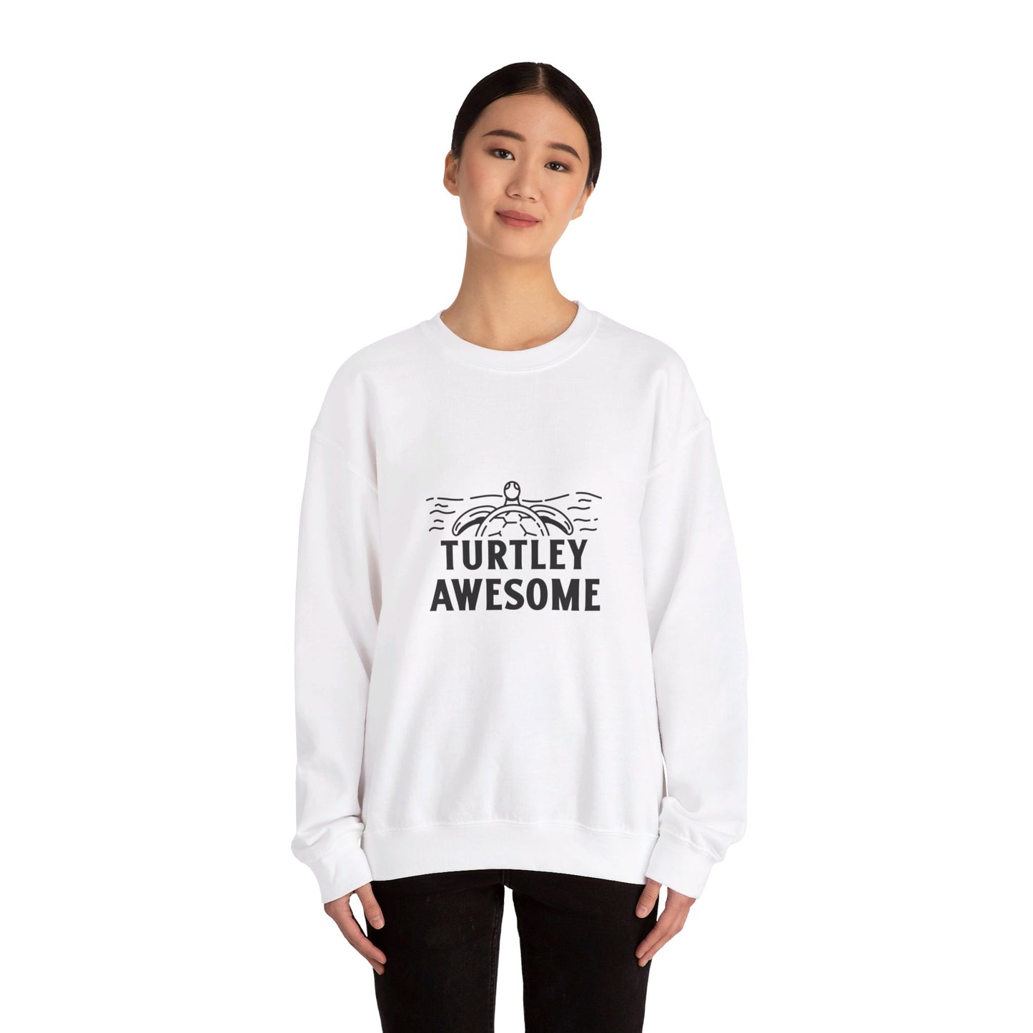 Turtley Awesome Crewneck Sweatshirt