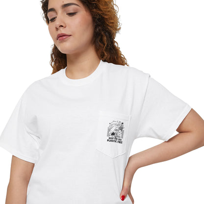 Keep the Sea Plastic Free Pocket Tee