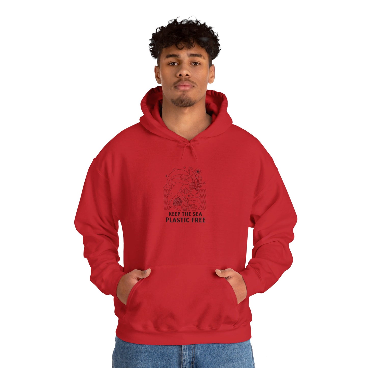 Keep The Sea Plastic Free Hooded Sweatshirt