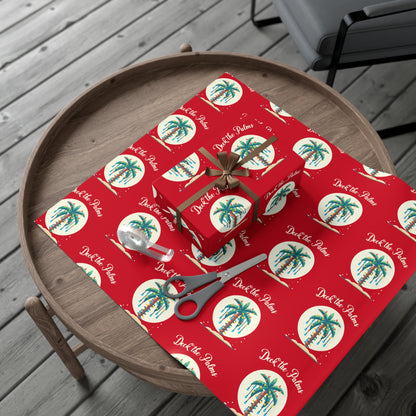 Holiday Gift Wrap - Deck the Palms