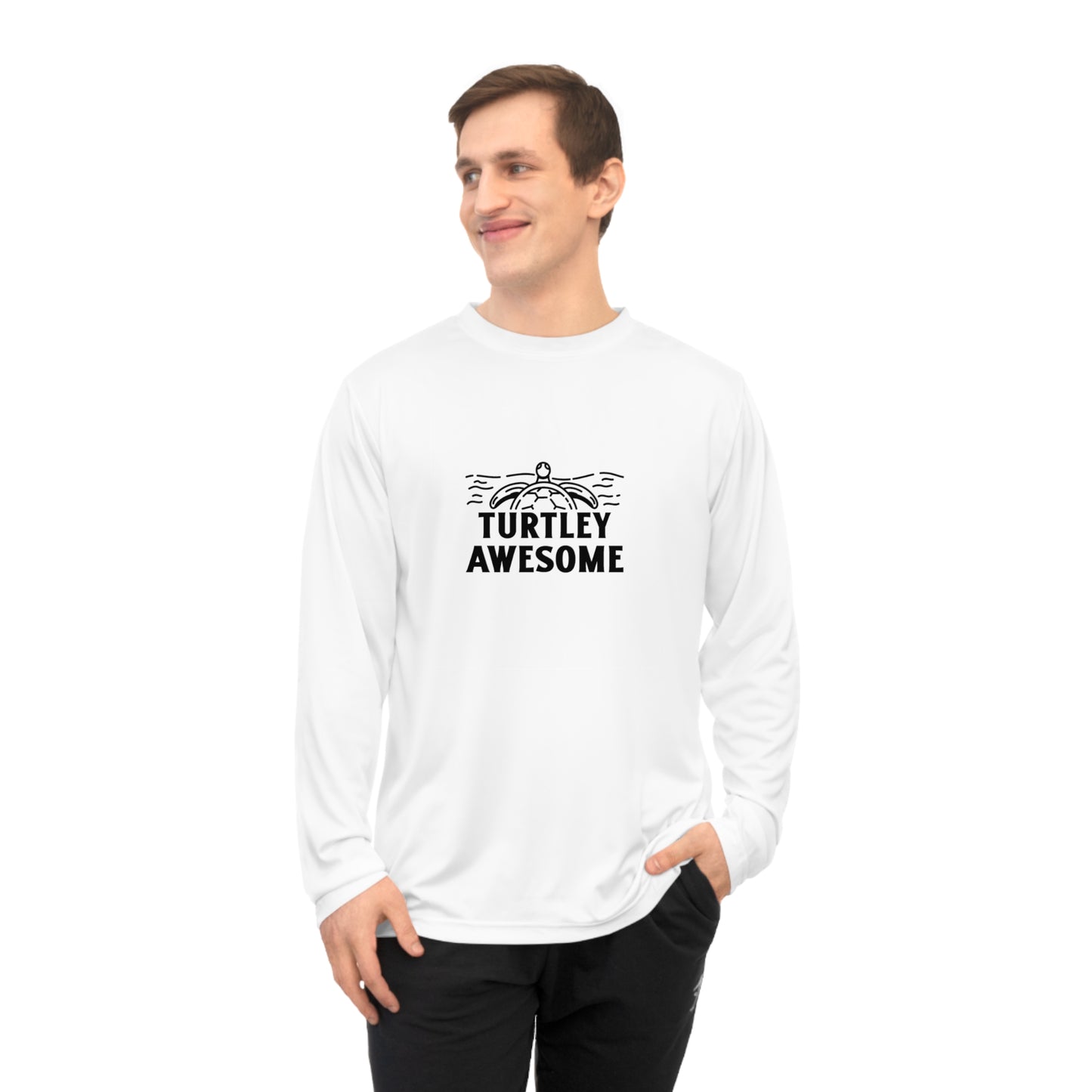 Turtley Awesome Performance Long Sleeve Shirt