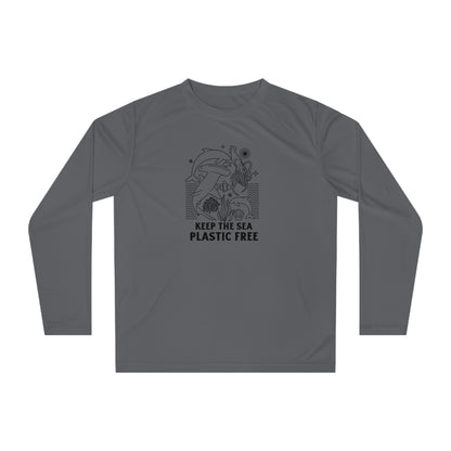 Keep The Sea Plastic Free Performance Long Sleeve Shirt