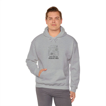 Keep The Sea Plastic Free Hooded Sweatshirt