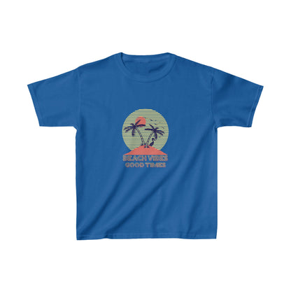 Beach Vibes Good Times Kids T-Shirt