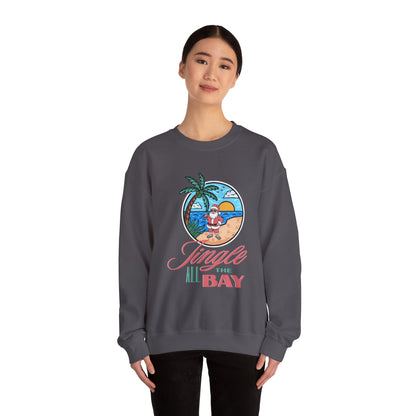 Unisex Crewneck Sweatshirt - Jingle All the Bay Design