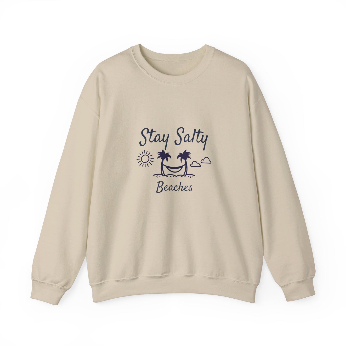 Stay Salty Beaches Crewneck Sweatshirt