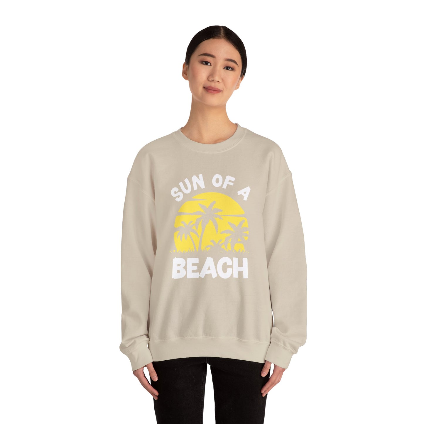 Sun of a Beach - Unisex Crewneck Sweatshirt