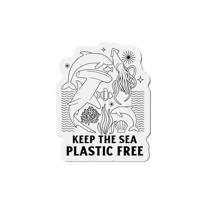 Keep the Sea Plastic Free Magnets