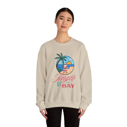 Unisex Crewneck Sweatshirt - Jingle All the Bay Design