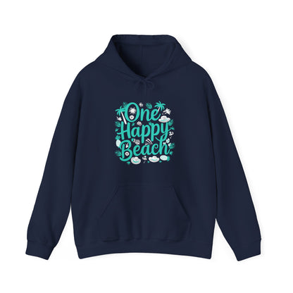 One Happy Beach Hooded Sweatshirt